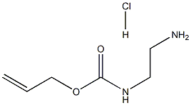 ALLYL N-(2-AMINOETHYL)CARBAMATE HCL Structural