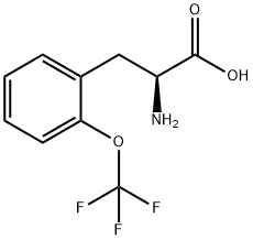 2-(Trifluoromethoxy)-L-phenylalanine Structural