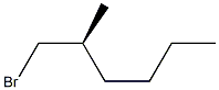 Hexane, 1-bromo-2-methyl-, (S)- Structural