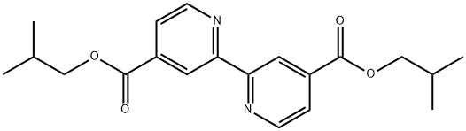 DIISOBUTYL 2,2-BIPYRIDINE-4,4-DICARBOXYLATE Structural