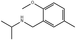Isopropyl-(2-methoxy-5-methyl-benzyl)-amine Structural