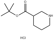 RS-3-Piperidinecarboxylic acid1,1-dimethylethyl ester hydrochloride Structural