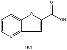 Furo[3,2-b]pyridine-2-carboxylic acid hydrochloride Structural