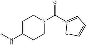 Furan-2-yl-(4-methylamino-piperidin-1-yl)-methanone Structural