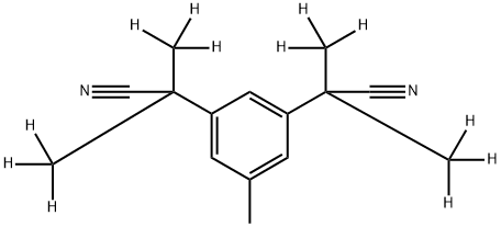 2-[3-(2-cyano-1,1,1,3,3,3-hexadeuteriopropan-2-yl)-5-methylphenyl]-3,3,3-trideuterio-2-(trideuteriomethyl)propanenitrile