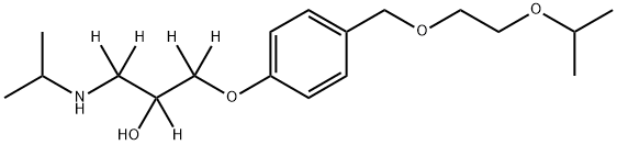 Bisoprolol-d5 Structural