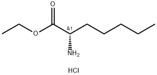 S-2-amino-Heptanoic acid ethyl ester hydrochloride Structural