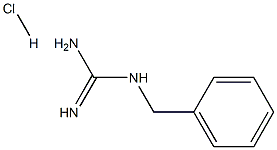 Guanidine, (phenylmethyl)-, monohydrochloride Structural