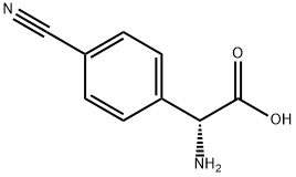 R-4-cyanophenylglycine Structural