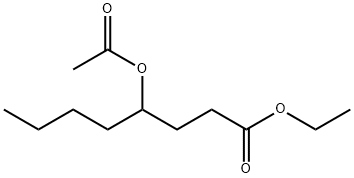Octanoic acid, 4-(acetyloxy)-, ethyl ester Structural
