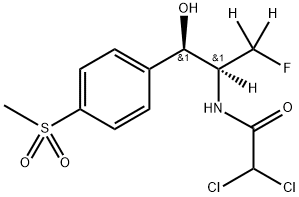 2,2-dichloro-N-[(2R,3S)-1,1,2-trideuterio-1-fluoro-3-hydroxy-3-(4-methylsulfonylphenyl)propan-2-yl]acetamide