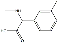 Methylamino-m-tolyl-acetic acid Structural