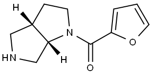 furan-2-yl((3aS,6aS)-hexahydropyrrolo[3,4-b]pyrrol-1(2H)-yl)methanone Structural