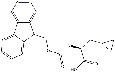 Fmoc-3-Cyclopropylalanine Structural