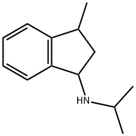 Isopropyl-(3-methyl-indan-1-yl)-amine Structural