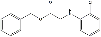 DL-2-Chlorophenylglycine phenylmethyl ester Structural