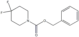 benzyl 4,4-difluoropiperidine-1-carboxylate Structural