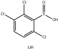 Lithium 2,3,6-trichlorobenzene sulfinate Structural