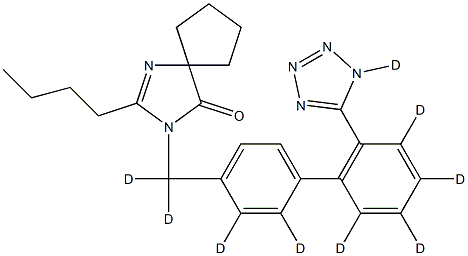 Irbesartan-d9 Structural