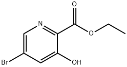 Ethyl 5-bromo-3-hydroxypicolinate Structural