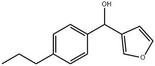 FURAN-3-YL(4-PROPYLPHENYL)METHANOL Structural