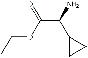 RS-2-Cyclopropylglycine ethyl ester Structural