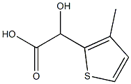 Hydroxy-(3-methyl-thiophen-2-yl)-acetic acid Structural
