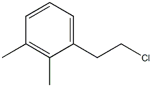 1-(2-chloroethyl)-2,3-dimethylbenzene Structural