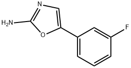 5-(3-Fluorophenyl)oxazol-2-amine Structural