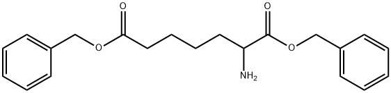 RS-2-Aminopimelic acid bis(phenylmethyl) ester Structural