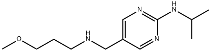 Isopropyl-{5-[(3-methoxy-propylamino)-methyl]-pyrimidin-2-yl}-amine Structural