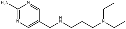 N-(2-Amino-pyrimidin-5-ylmethyl)-N,N-diethyl-propane-1,3-diamine Structural