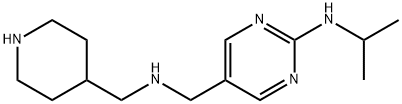 Isopropyl-(5-{[(piperidin-4-ylmethyl)-amino]-methyl}-pyrimidin-2-yl)-amine Structural