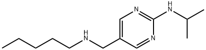 Isopropyl-(5-pentylaminomethyl-pyrimidin-2-yl)-amine Structural