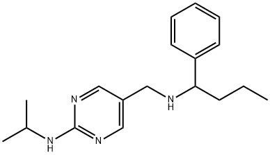 Isopropyl-{5-[(1-phenyl-butylamino)-methyl]-pyrimidin-2-yl}-amine Structural