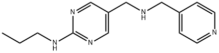 Propyl-(5-{[(pyridin-4-ylmethyl)-amino]-methyl}-pyrimidin-2-yl)-amine Structural