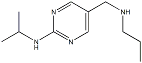Isopropyl-(5-propylaminomethyl-pyrimidin-2-yl)-amine Structural