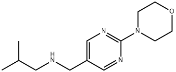 Isobutyl-(2-morpholin-4-yl-pyrimidin-5-ylmethyl)-amine Structural