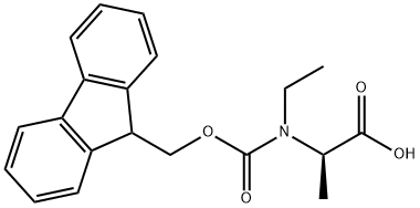 N-Fmoc-N-ethyl-D-alanine Structural
