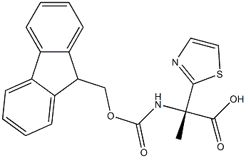 Fmoc-2-Thiazolyl-L-alanine Structural