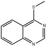 Quinazoline, 4-(methylthio)- Structural