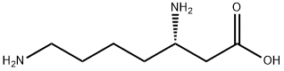 Heptanoic acid, 3,7-diamino-, (3S)- Structural