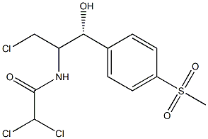 2,2-dichloro-N-[(1R)-3-chloro-1-hydroxy-1-(4-methylsulfonylphenyl)propan-2-yl]acetamide