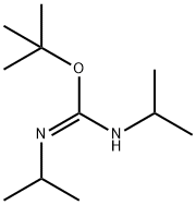 tert-butyl (E)-N,N'-diisopropylcarbamimidate Structural
