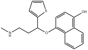 Racemic 4-Hydroxy Duloxetine-d3 Structural