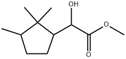 Hydroxy-(2,2,3-trimethyl-cyclopentyl)-acetic acid methyl ester Structural