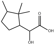 Hydroxy-(2,2,3-trimethyl-cyclopentyl)-acetic acid Structural