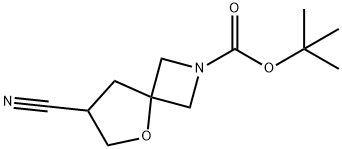 Tert-Butyl 7-Cyano-5-Oxa-2-Azaspiro[3.4]Octane-2-Carboxylate Structural