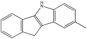 Indeno[1,2-b]indole, 5,10-dihydro-8-methyl- Structural