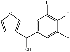 FURAN-3-YL(3,4,5-TRIFLUOROPHENYL)METHANOL Structural
